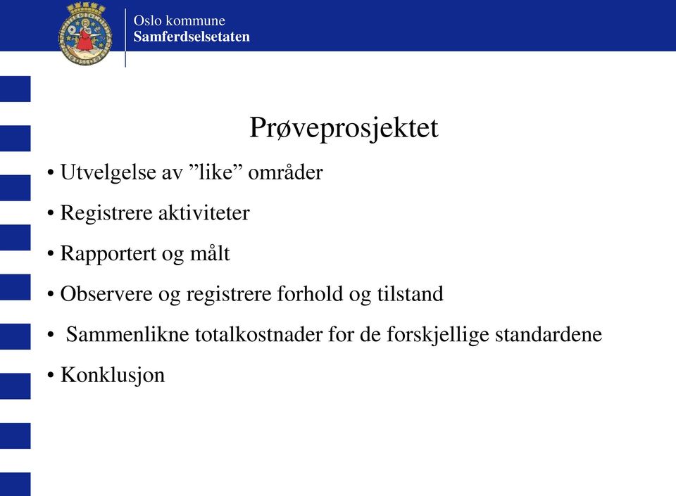 Observere og registrere forhold og tilstand