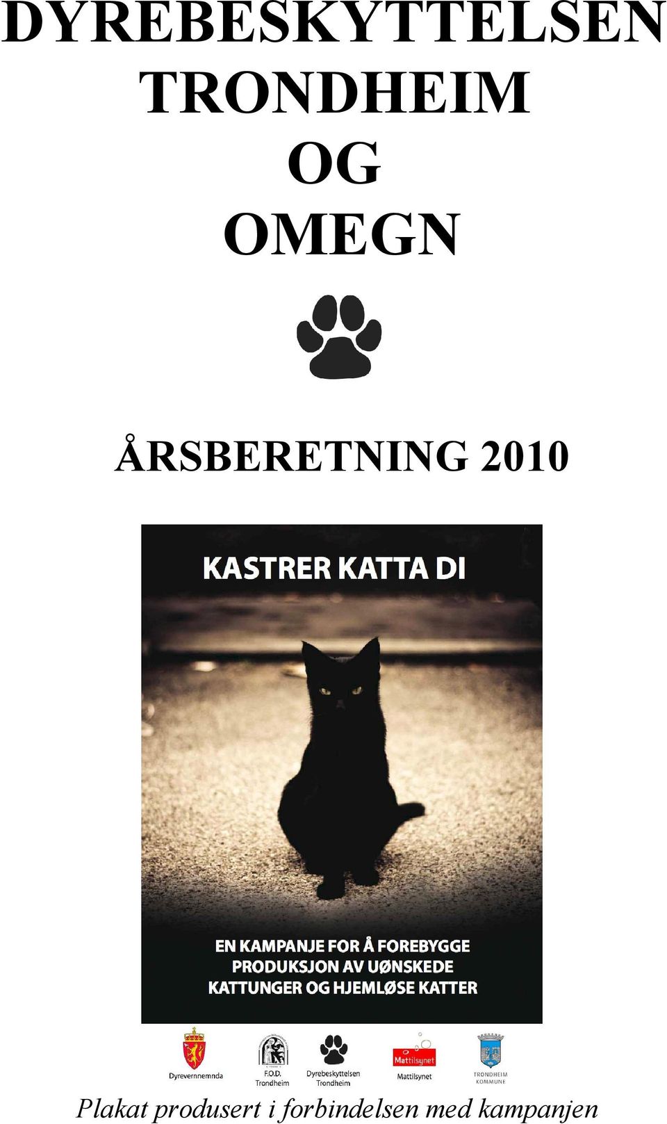 ÅRSBERETNING 2010 Plakat