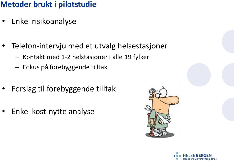 med 1-2 helstasjoner i alle 19 fylker Fokus på