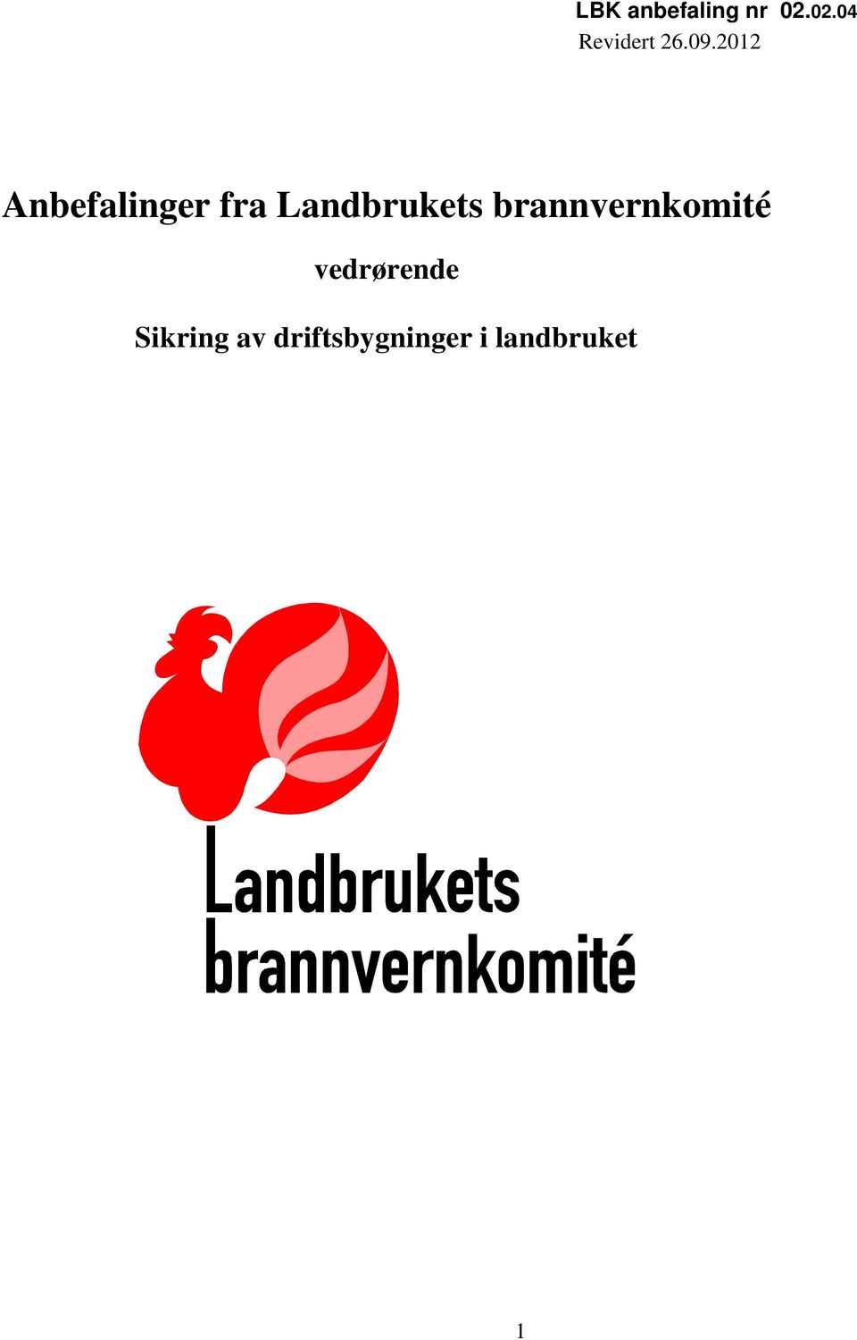 Landbrukets brannvernkomité