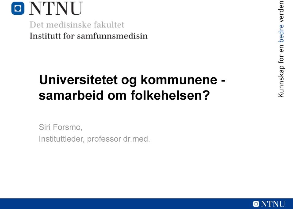 folkehelsen?