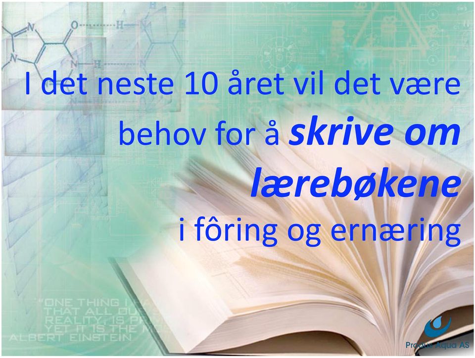 for å skrive om