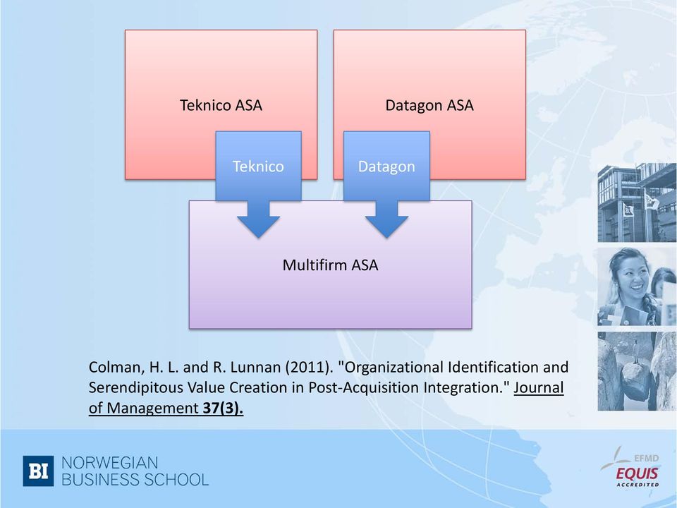 "Organizational Identification and Serendipitous