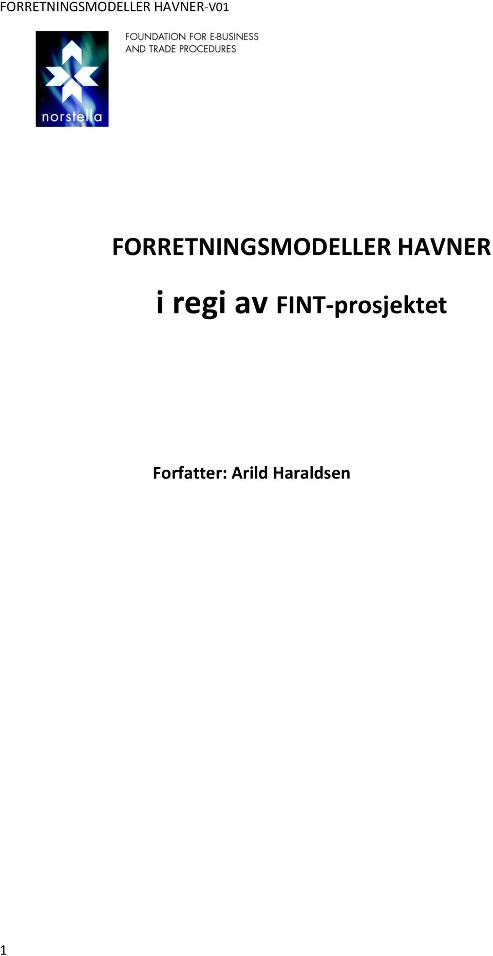 av FINT-prosjektet