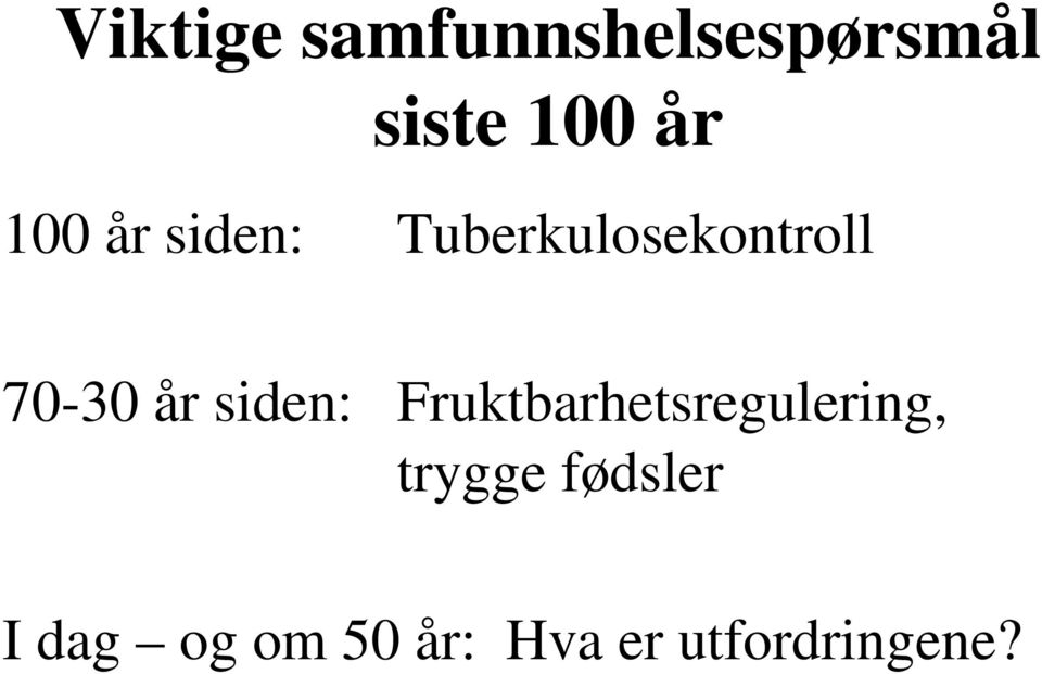 siden: Fruktbarhetsregulering, trygge