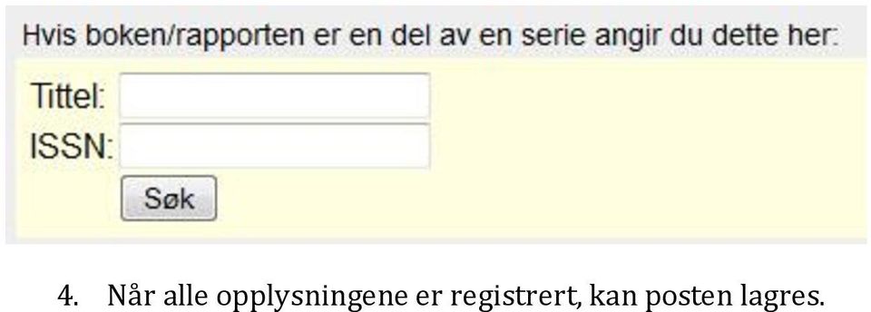 er registrert,