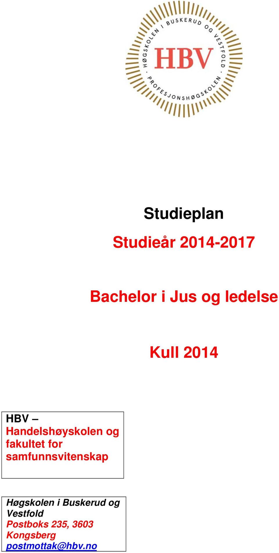 fakultet for Høgskolen i Buskerud og