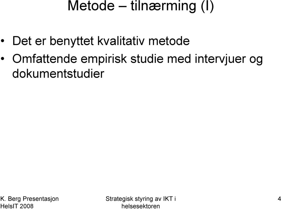 Omfattende empirisk studie