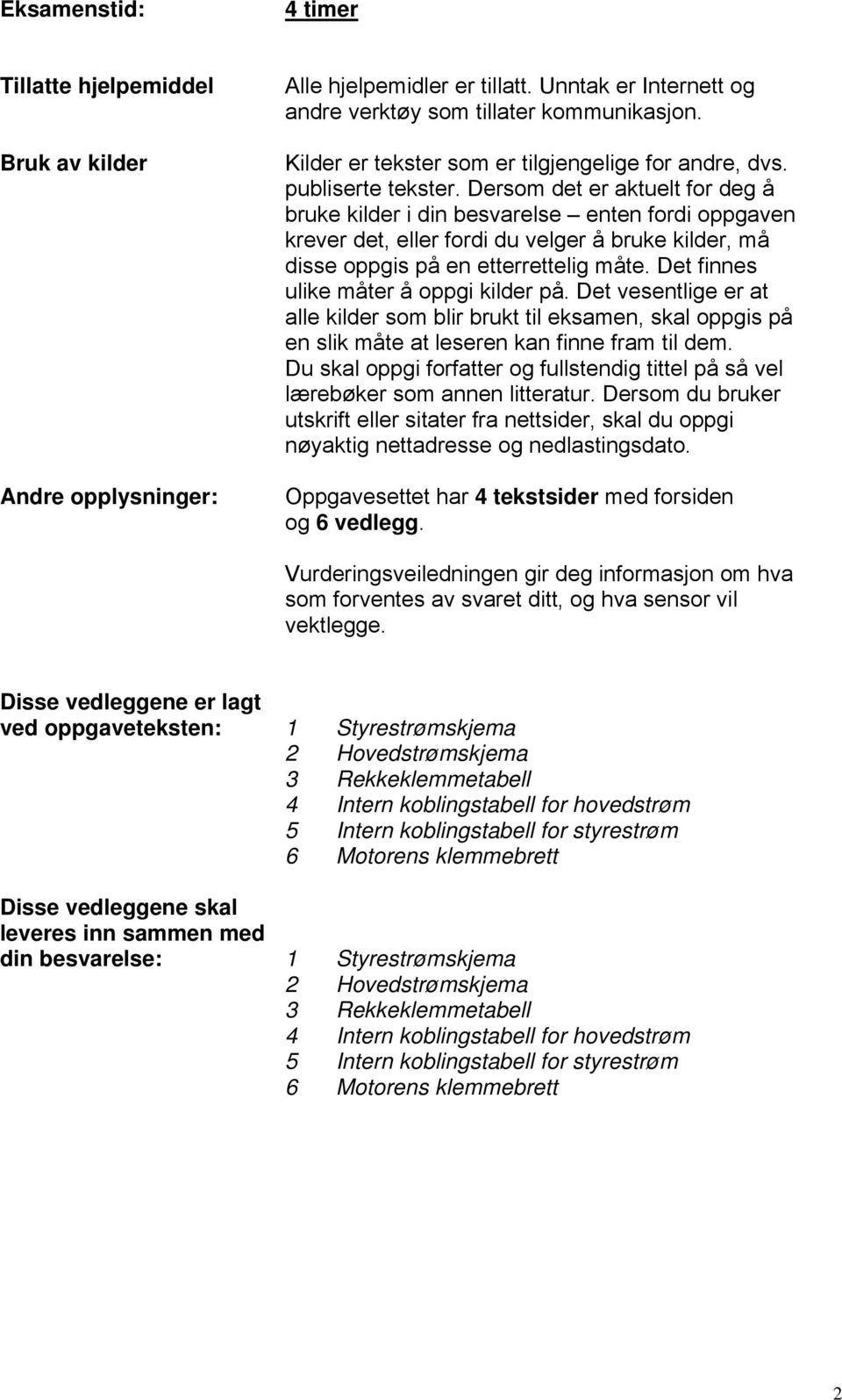 Dersom det er aktuelt for deg å bruke kilder i din besvarelse enten fordi oppgaven krever det, eller fordi du velger å bruke kilder, må disse oppgis på en etterrettelig måte.