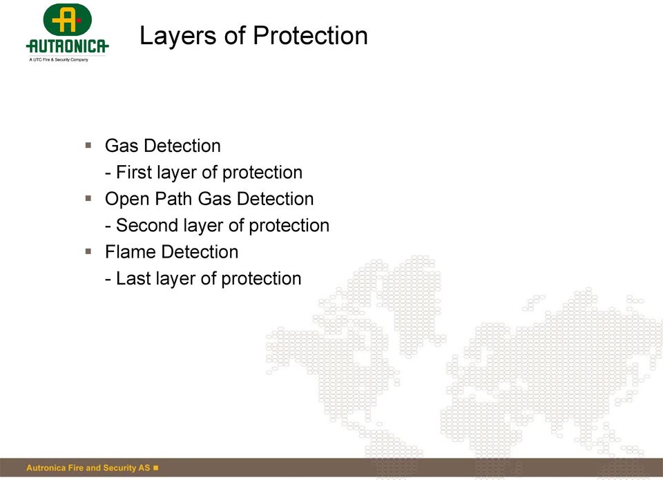 Detection - Second layer of protection