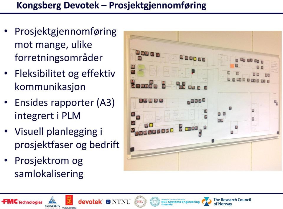 kommunikasjon Ensides rapporter (A3) integrert i PLM Visuell