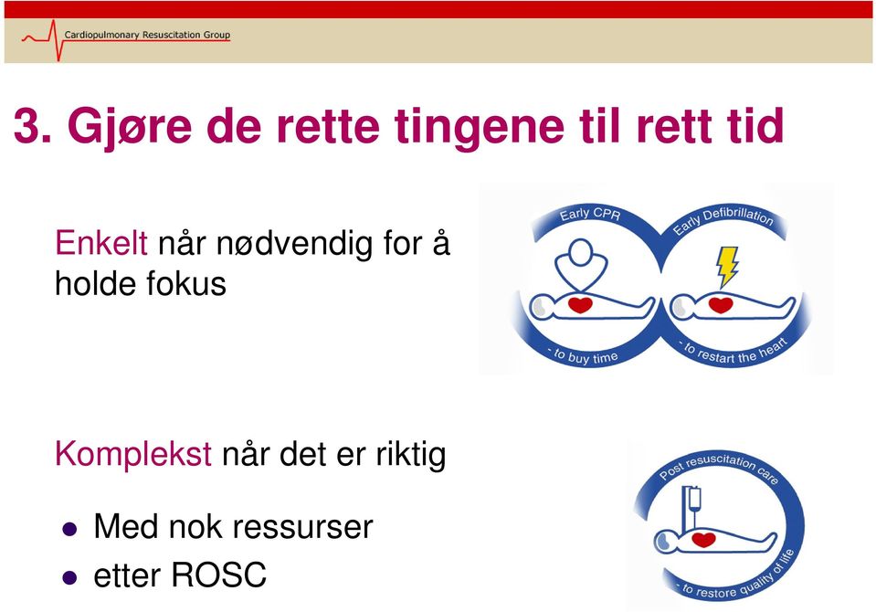 å holde fokus Komplekst når det