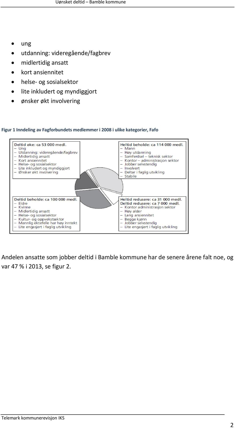 av Fagforbundets medlemmer i 2008 i ulike kategorier, Fafo Andelen ansatte som