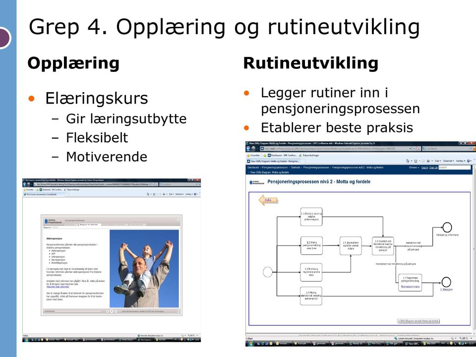 Elæringskurs Gir læringsutbytte Fleksibelt