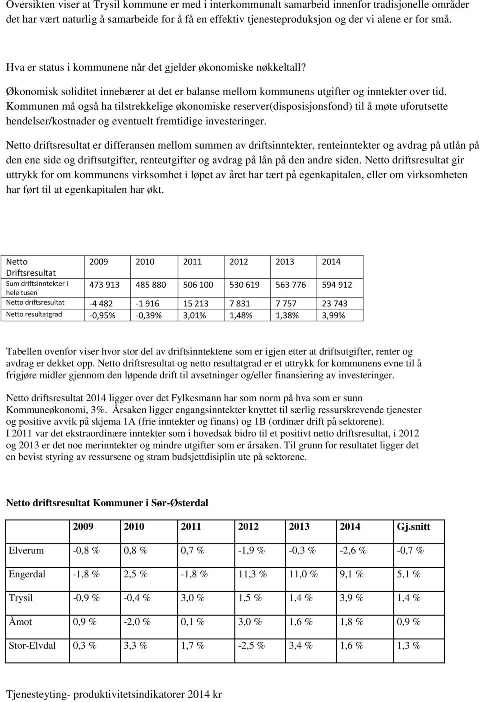 Kommunen må også ha tilstrekkelige økonomiske reserver(disposisjonsfond) til å møte uforutsette hendelser/kostnader og eventuelt fremtidige investeringer.