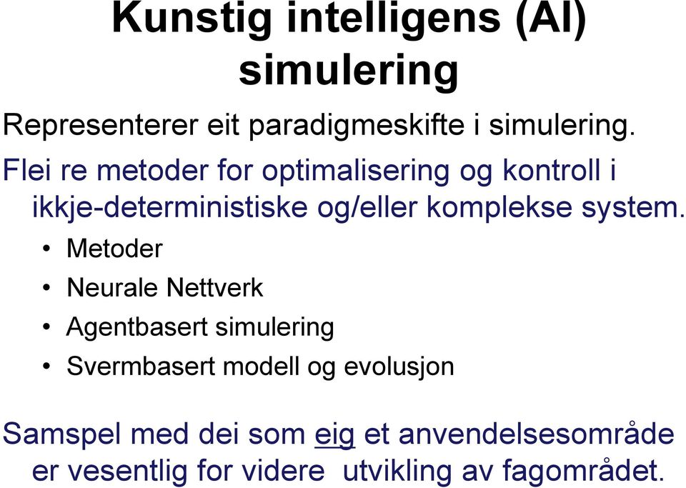 komplekse system.