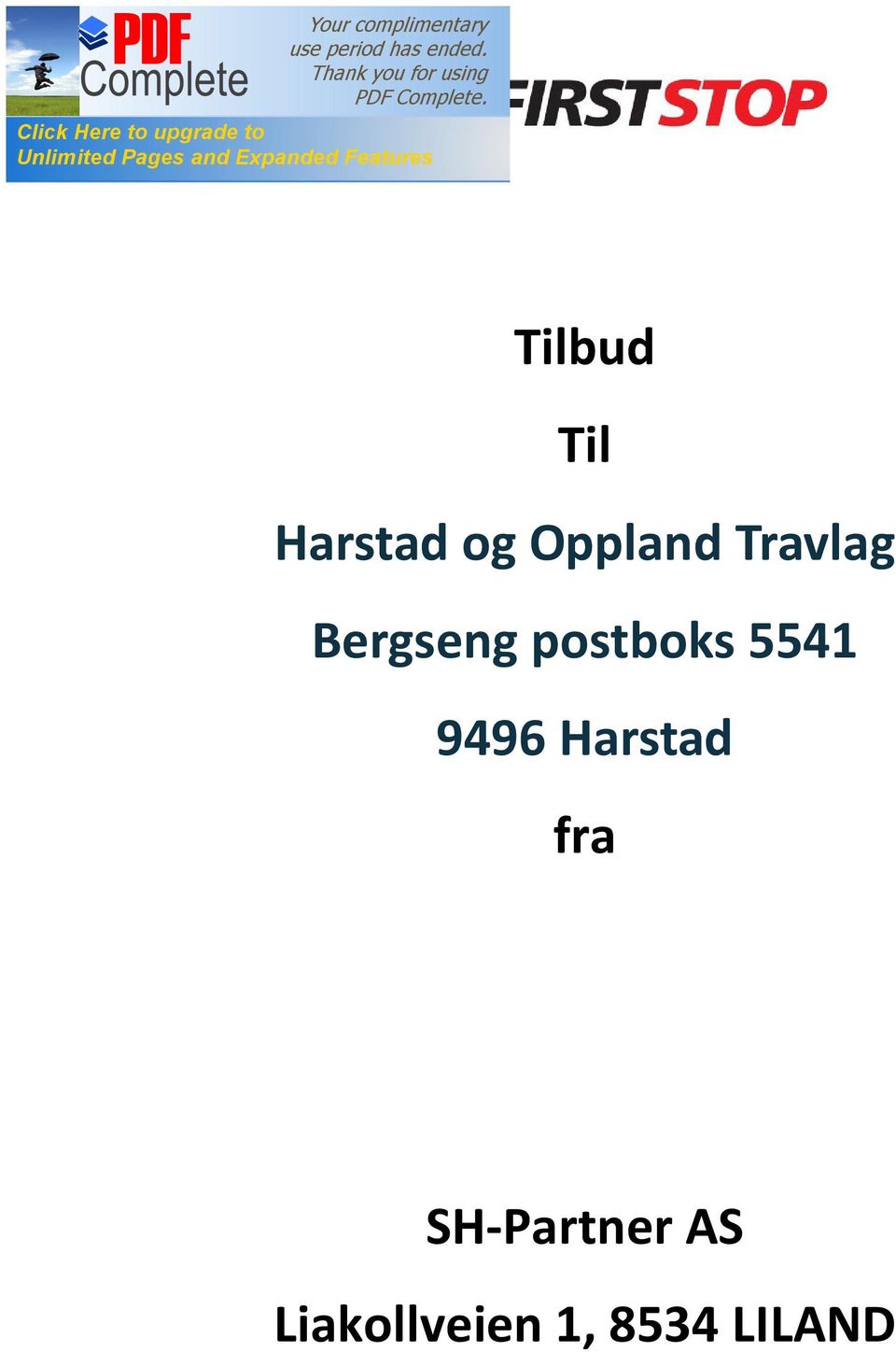 5541 9496 Harstad fra