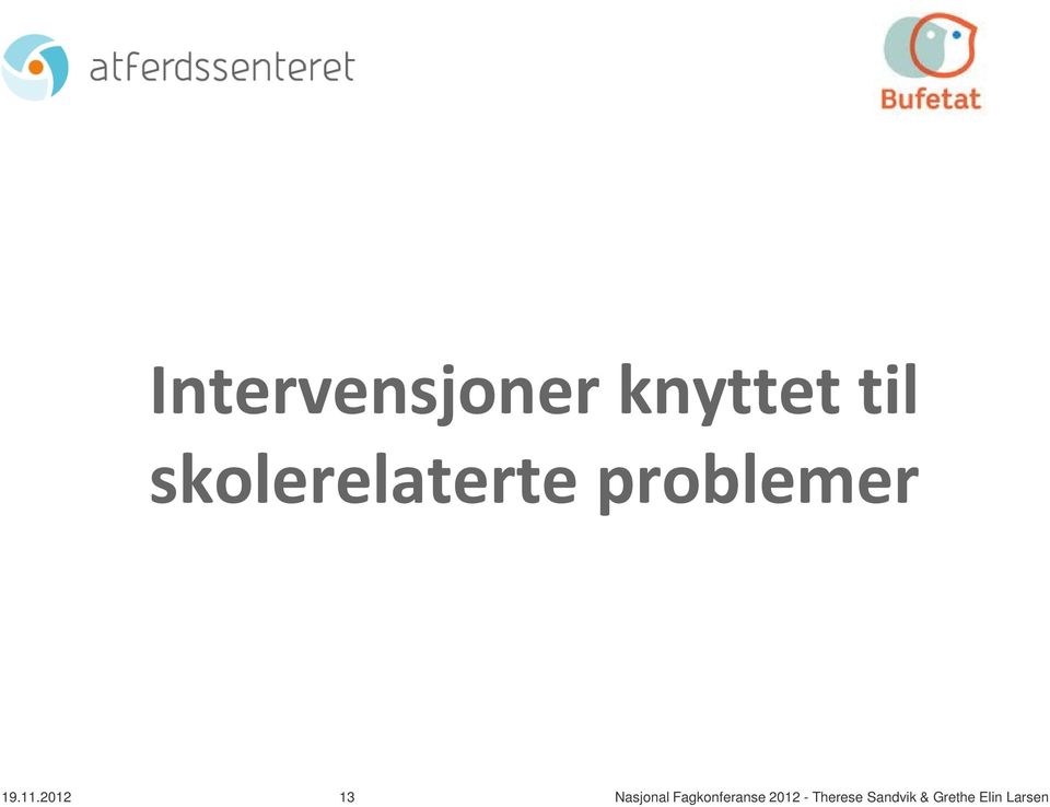 skolerelaterte