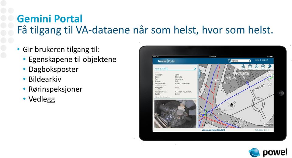 Gir brukeren tilgang til: Egenskapene til