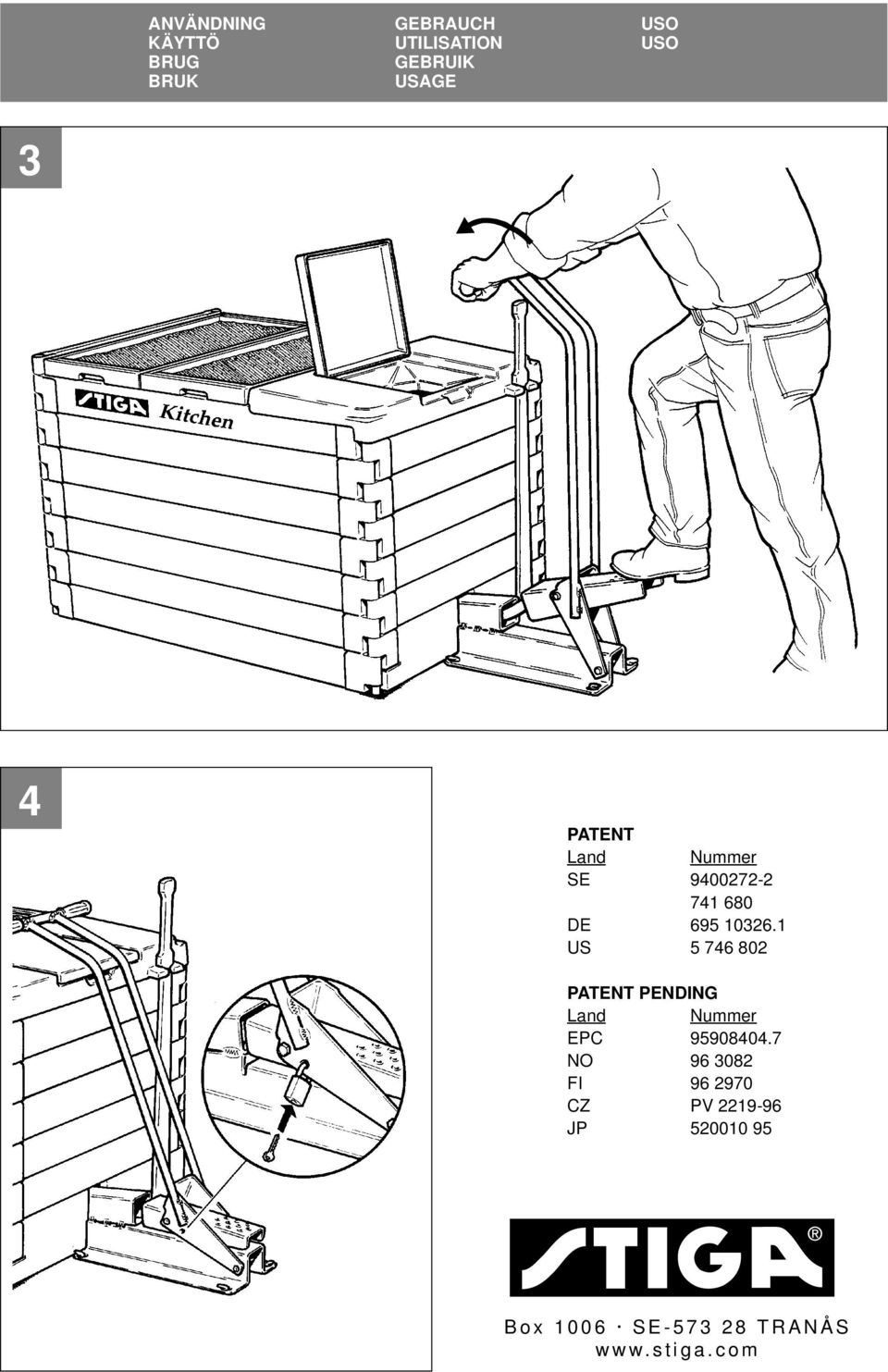 1 US 5 746 802 PATENT PENDING Land Nummer EPC 95908404.