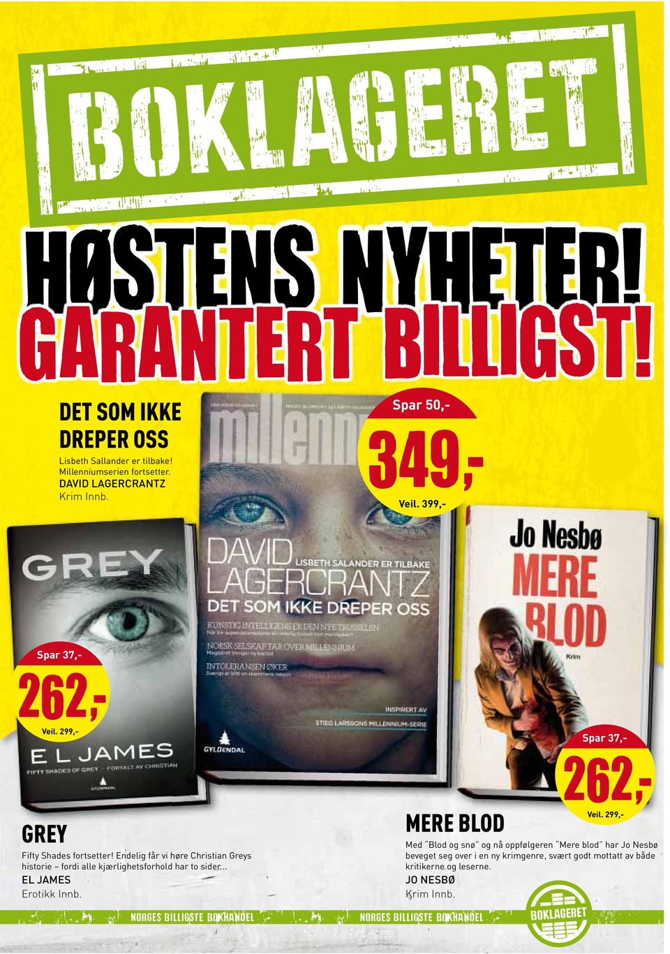 Endelig får vi høre Christian Greys historie fordi alle kjærlighetsforhold har to sider... EL JAMES Erotikk Innb.