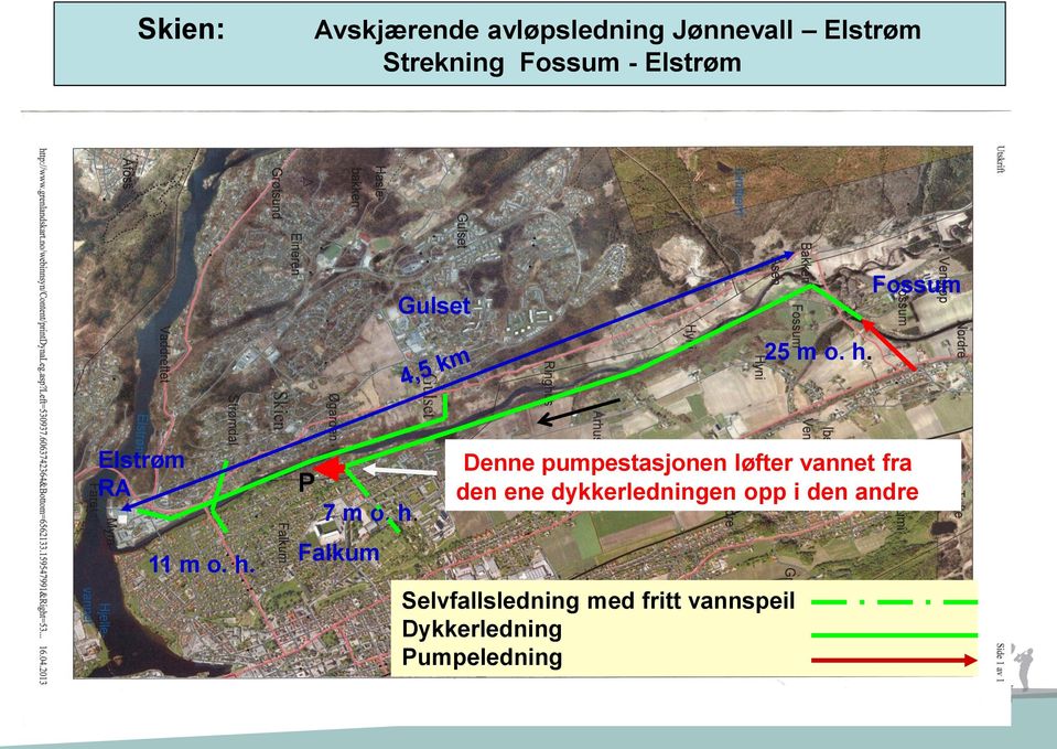 Elstrøm RA 11 m o. h.