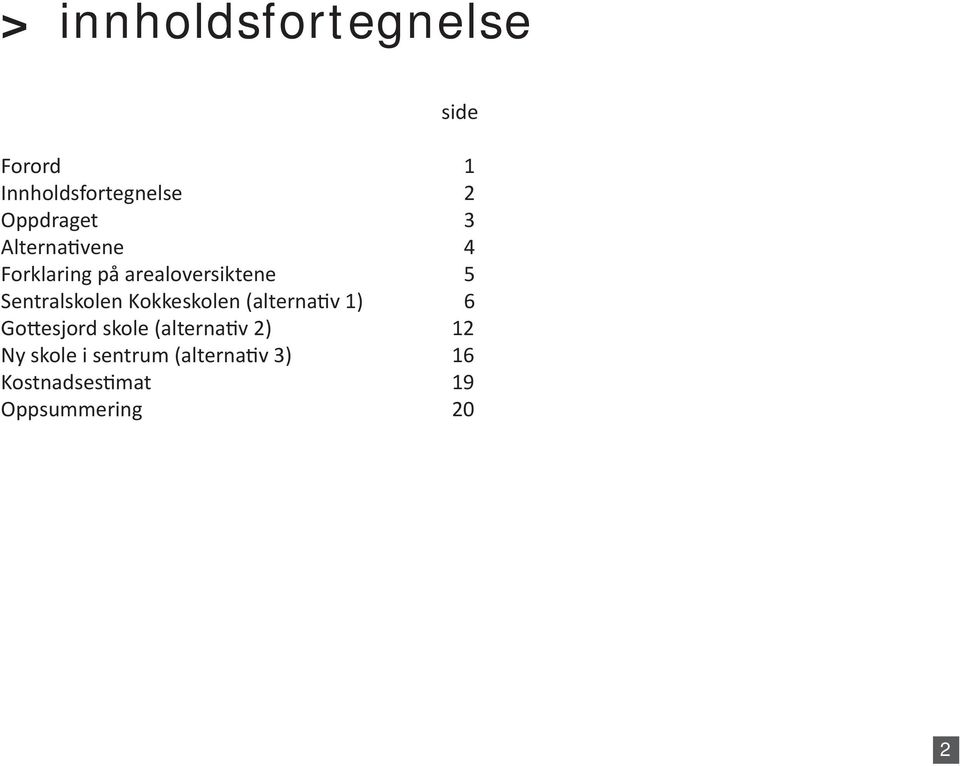 Sentralskolen okkeskolen (alterna v 1) 6 o esjord skole (alterna