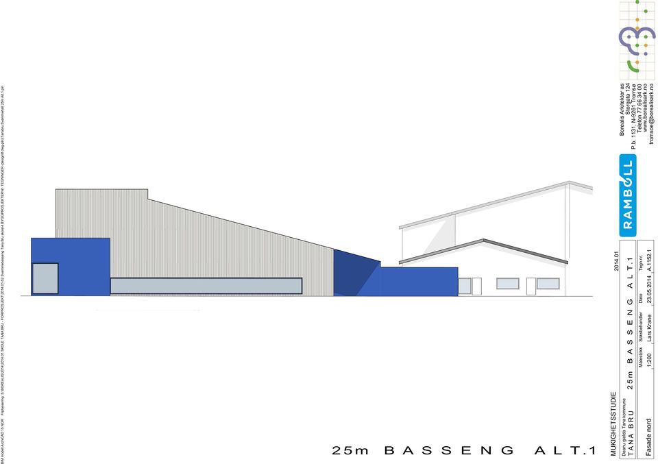 (designfil dwg-pln)\tanabru Svømmehall 25m Alt.1.pln 25m B A S S E N G A L T.