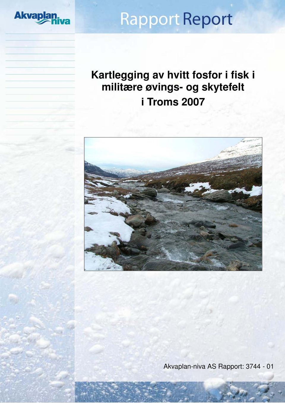 skytefelt i Troms 2007