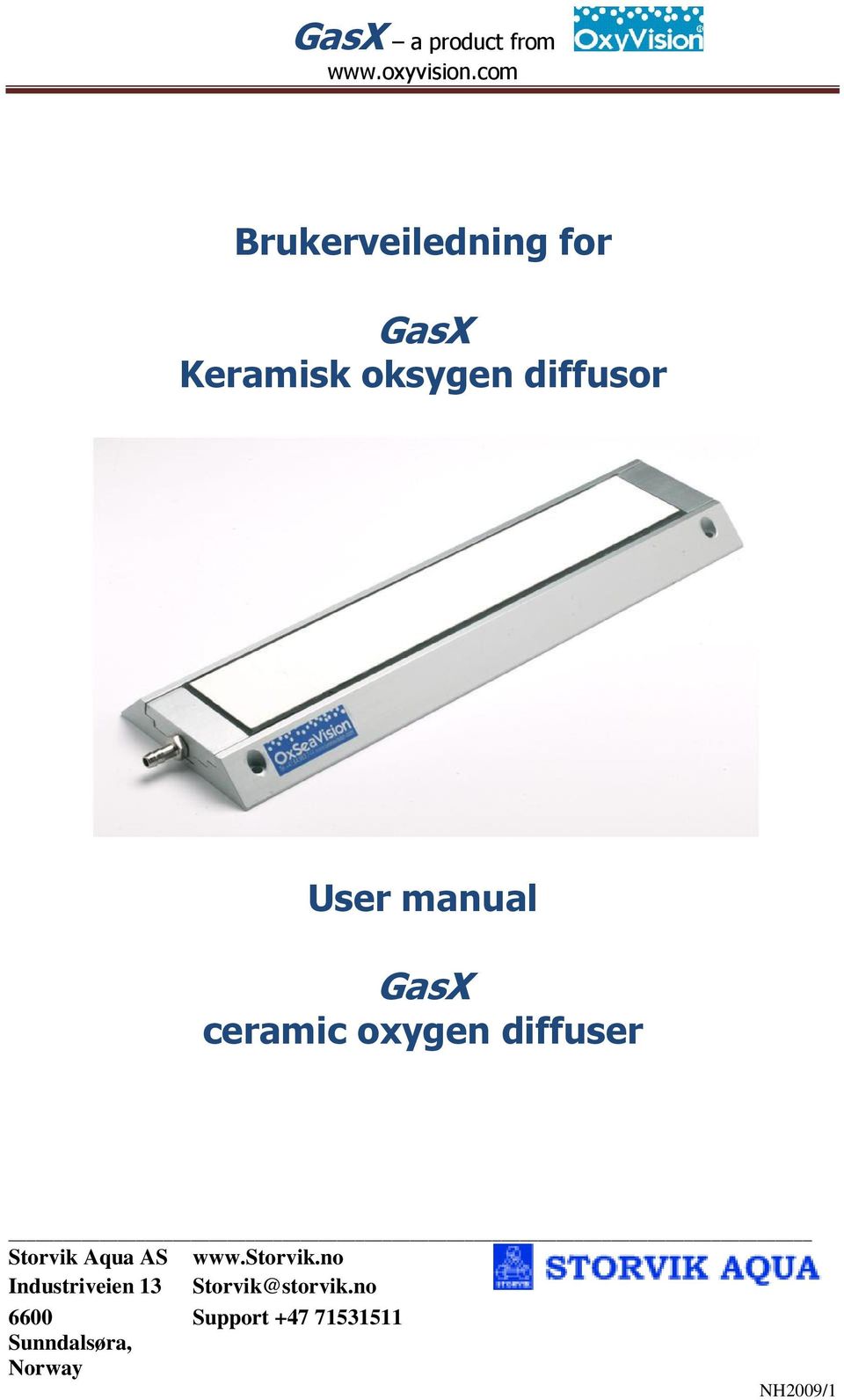 diffusor User manual