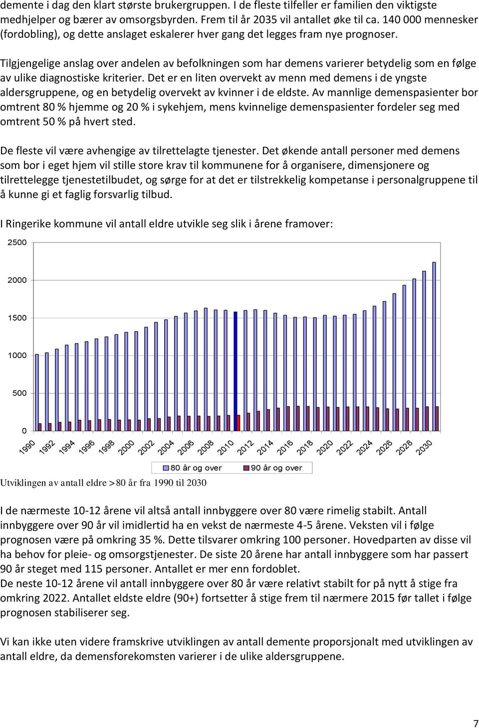 Tilgjengelige anslag over andelen av befolkningen som har demens varierer betydelig som en følge av ulike diagnostiske kriterier.