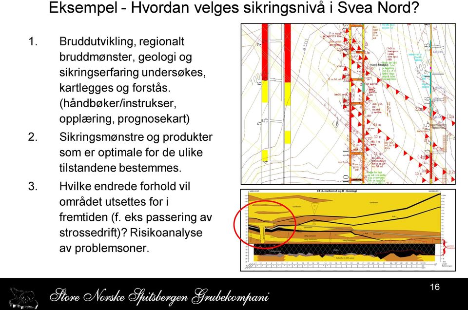 (håndbøker/instrukser, opplæring, prognosekart) 2.