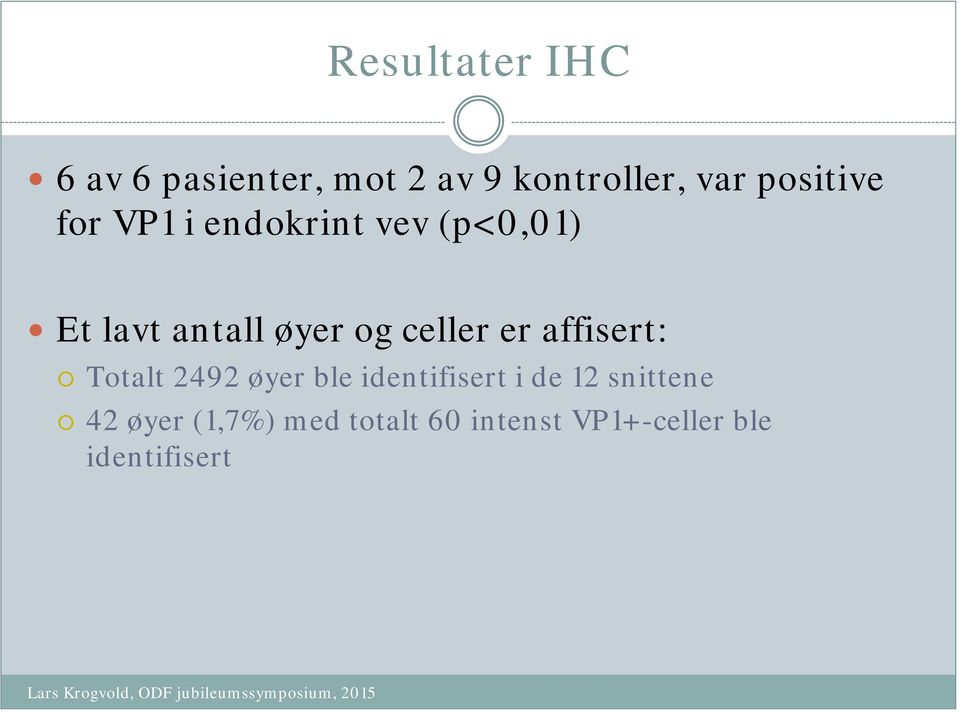 celler er affisert: Totalt 2492 øyer ble identifisert i de 12