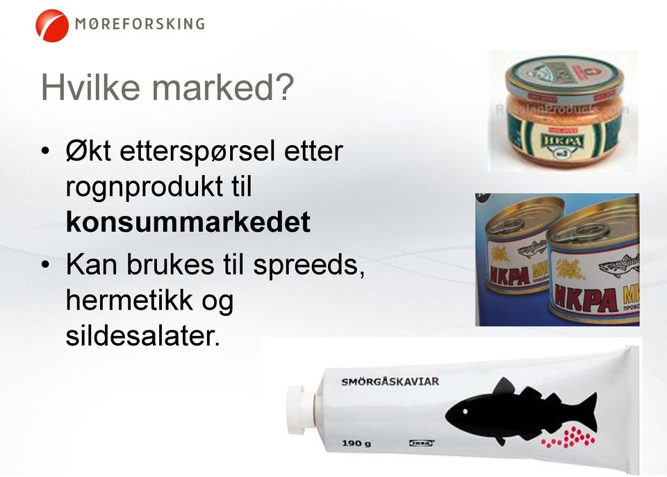 rognprodukt til