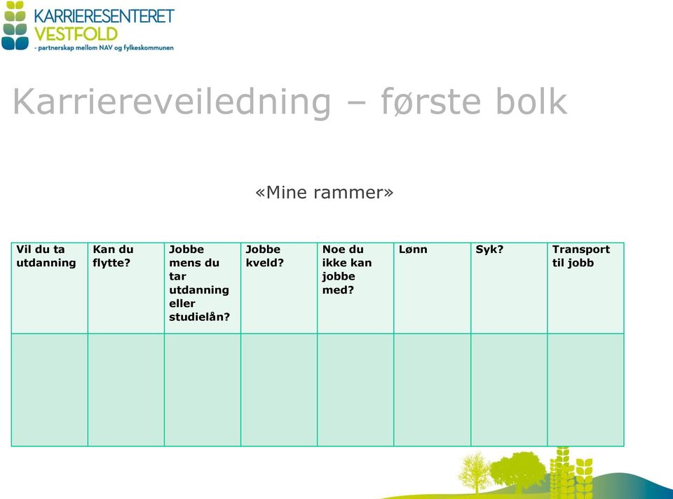 Jobbe mens du tar utdanning eller studielån?