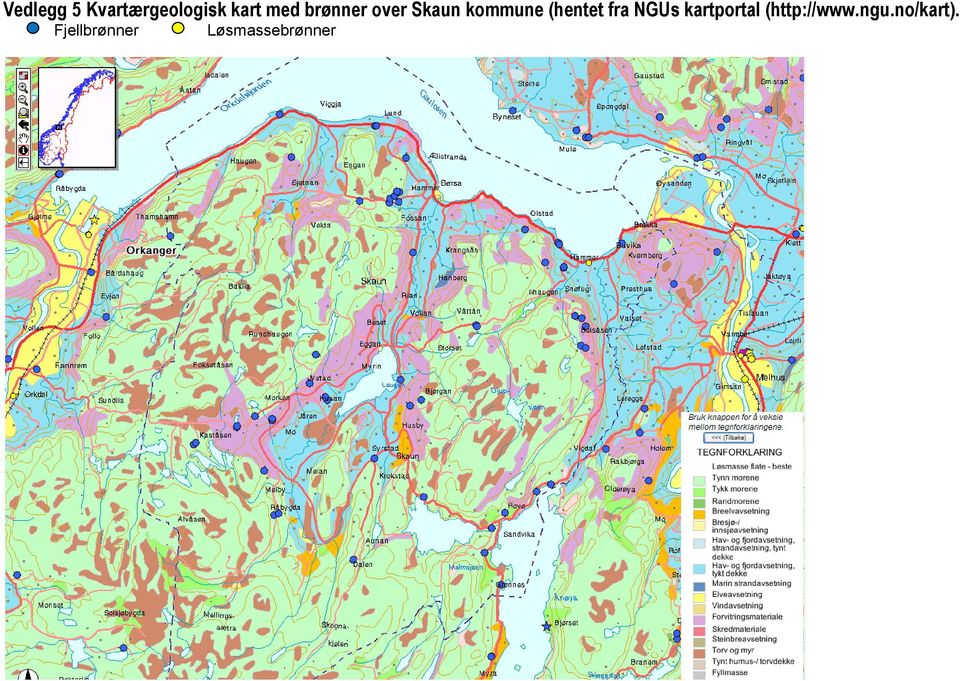 fra NGUs kartportal (http://www.ngu.