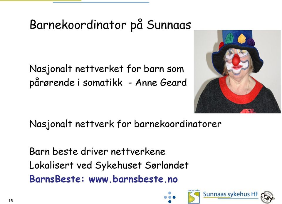 for barnekoordinatorer Barn beste driver nettverkene