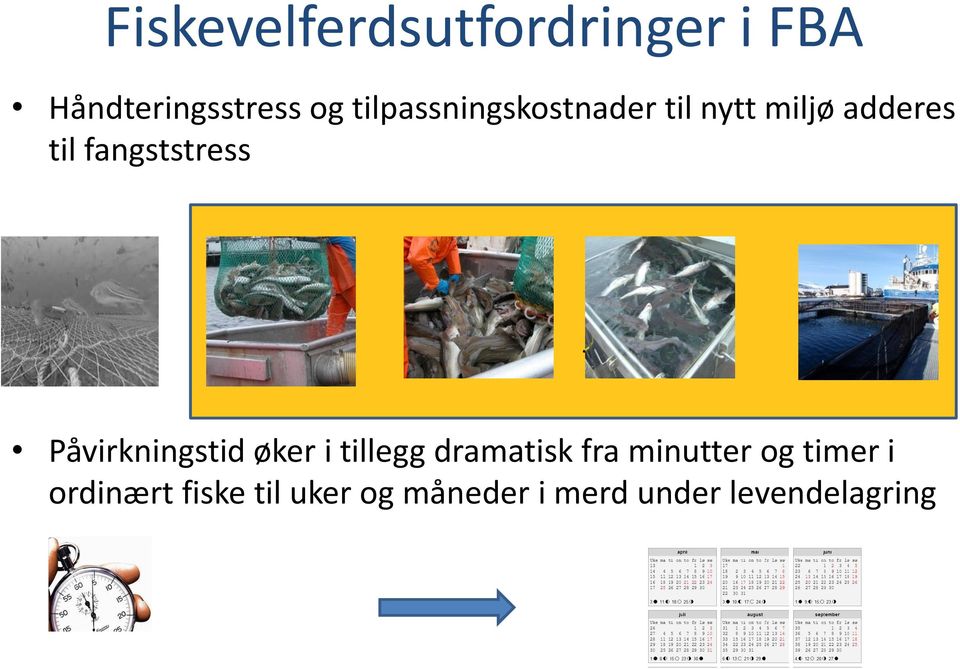 + + + + + Påvirkningstid øker i tillegg dramatisk fra minutter