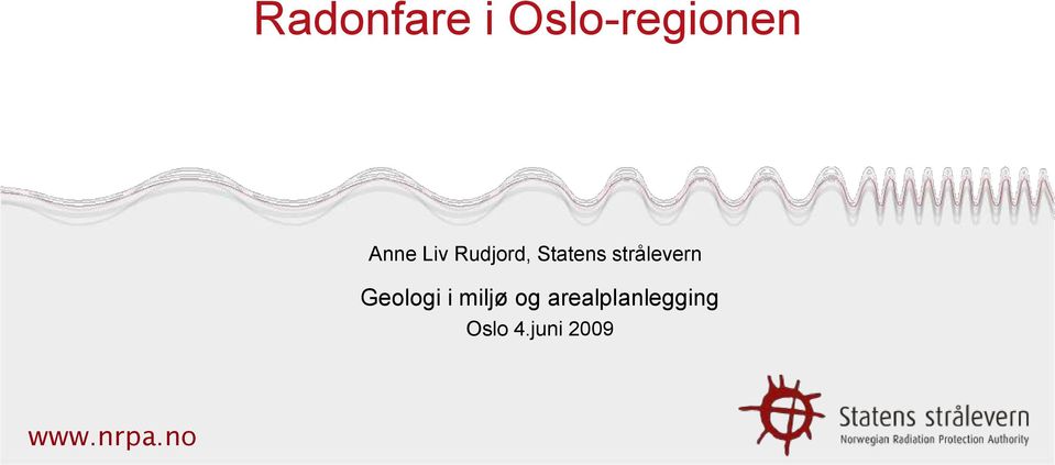 strålevern Geologi i miljø