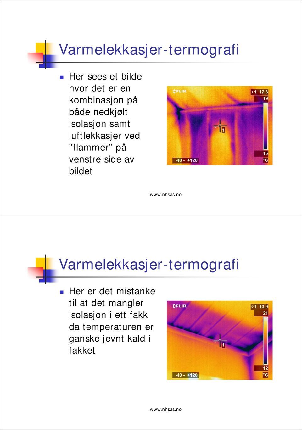 venstre side av bildet Her er det mistanke til at det