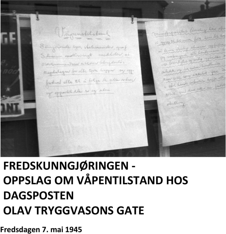 HOS DAGSPOSTEN OLAV