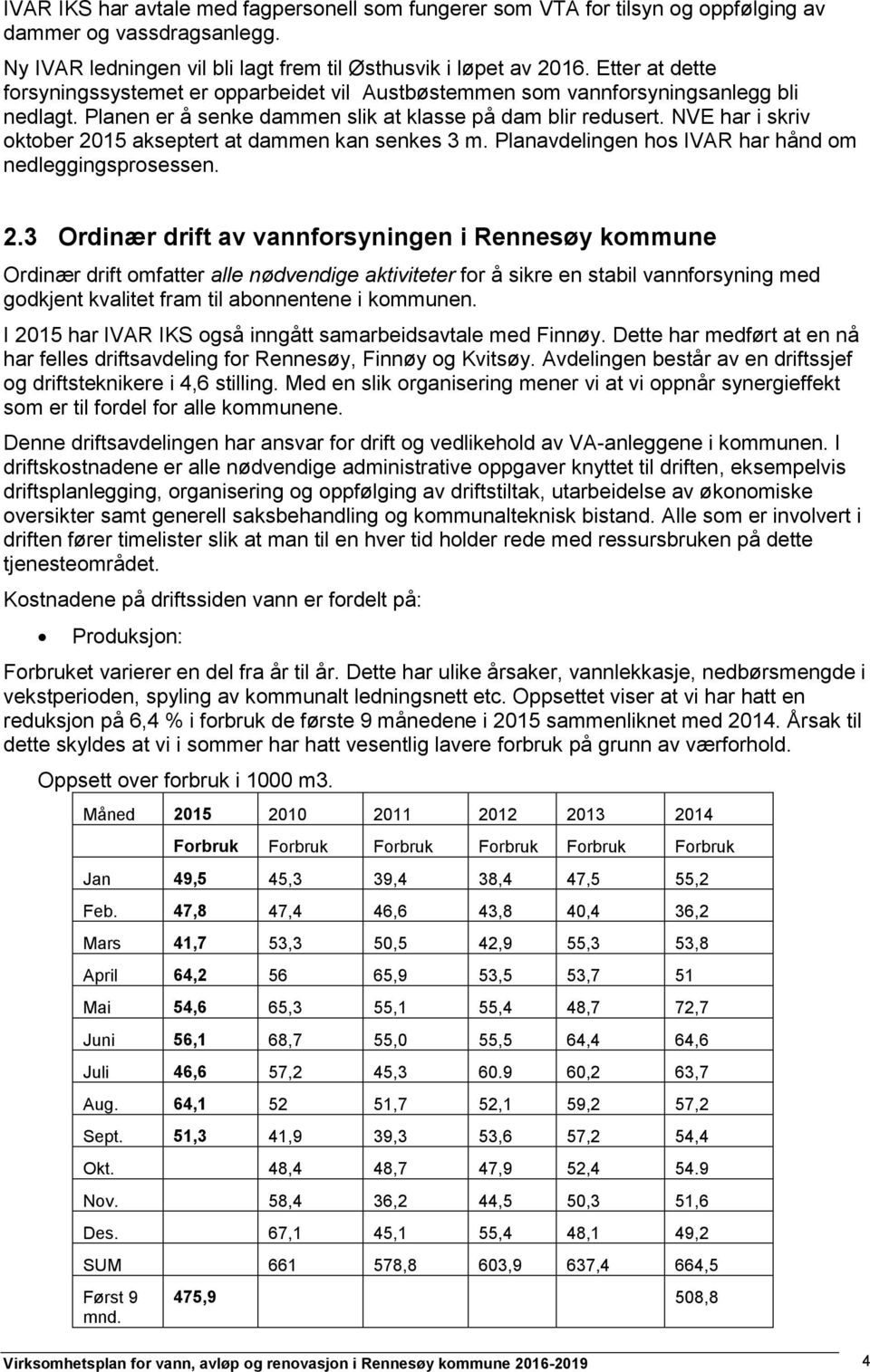 NVE har i skriv oktober 20