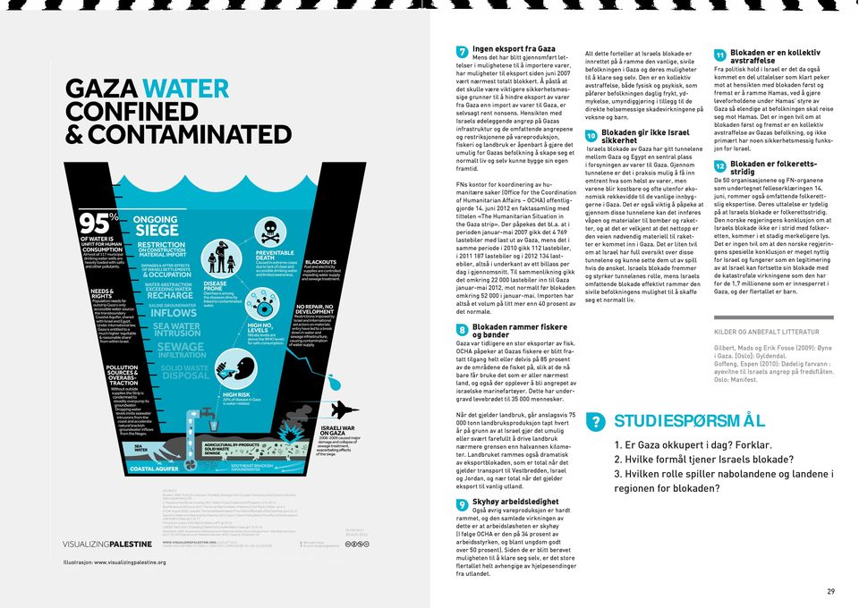 Hensikten med Israels ødeleggende angrep på Gazas infrastruktur og de omfattende angrepene og restriksjonene på vareproduksjon, fiskeri og landbruk er åpenbart å gjøre det umulig for Gazas befolkning