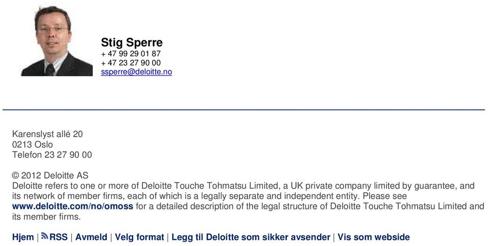 UK private company limited by guarantee, and its network of member firms, each of which is a legally separate and independent entity.