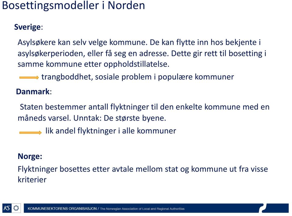 Dette gir rett til bosetting i samme kommune etter oppholdstillatelse.