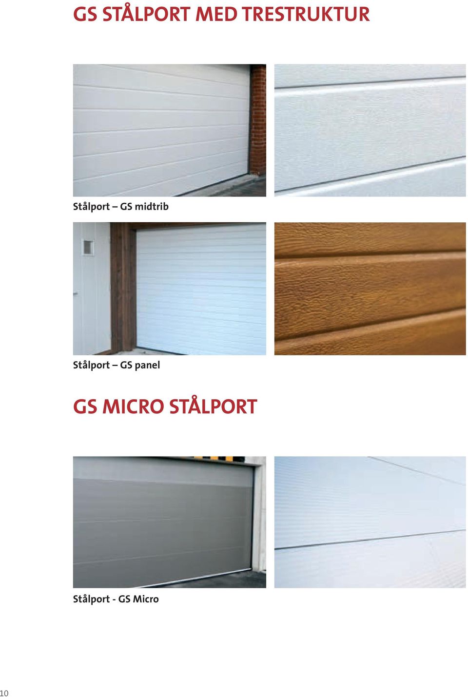 midtrib Stålport GS panel