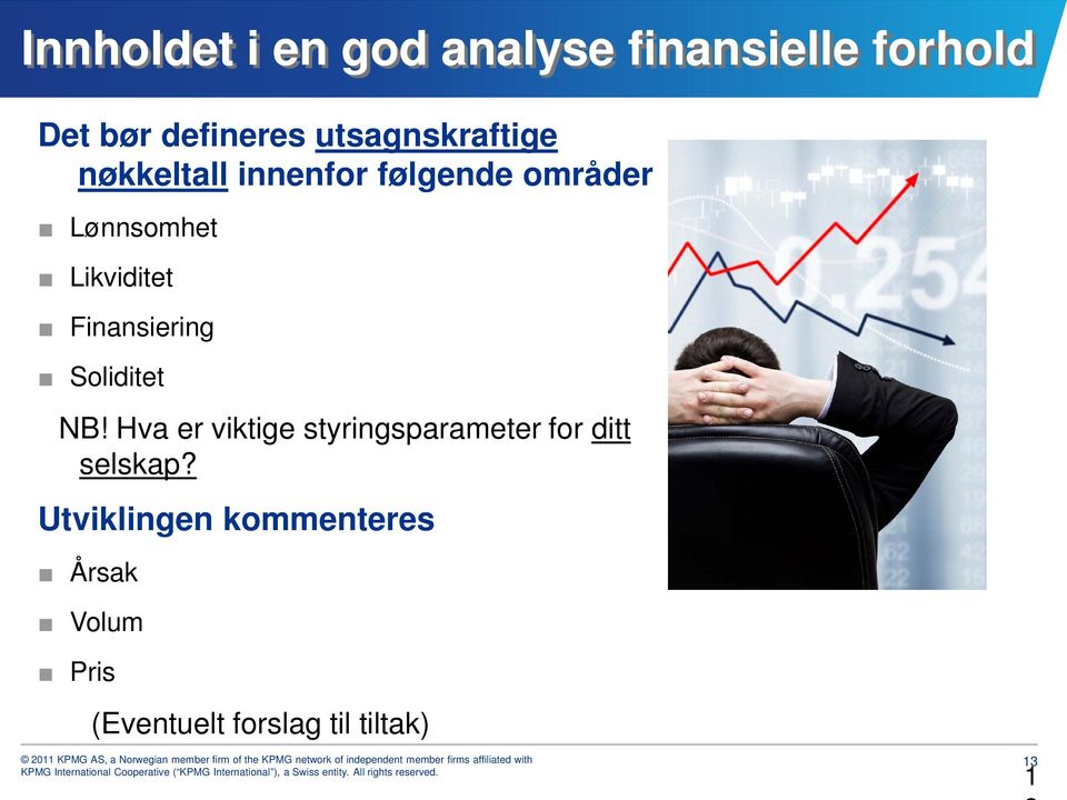 Likviditet Finansiering Soliditet NB!