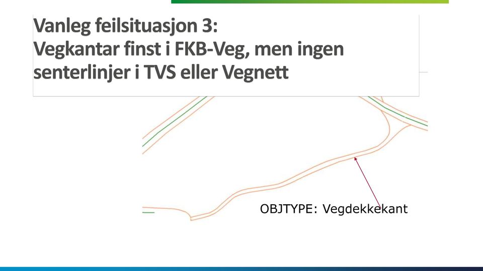 men ingen senterlinjer i TVS