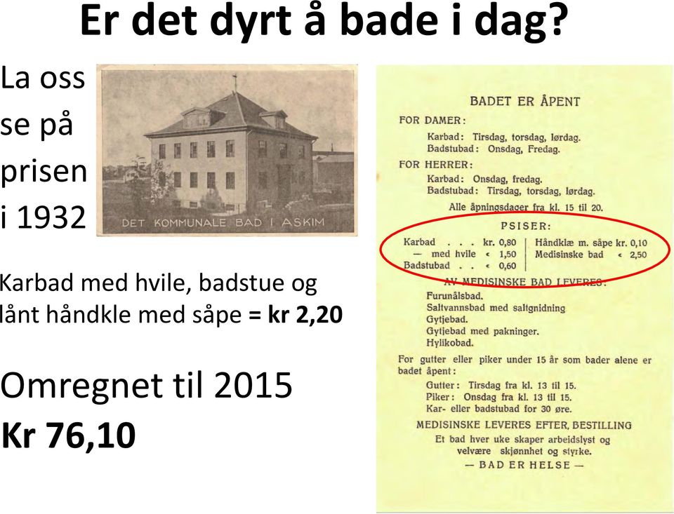 Karbad med hvile, badstue og lånt