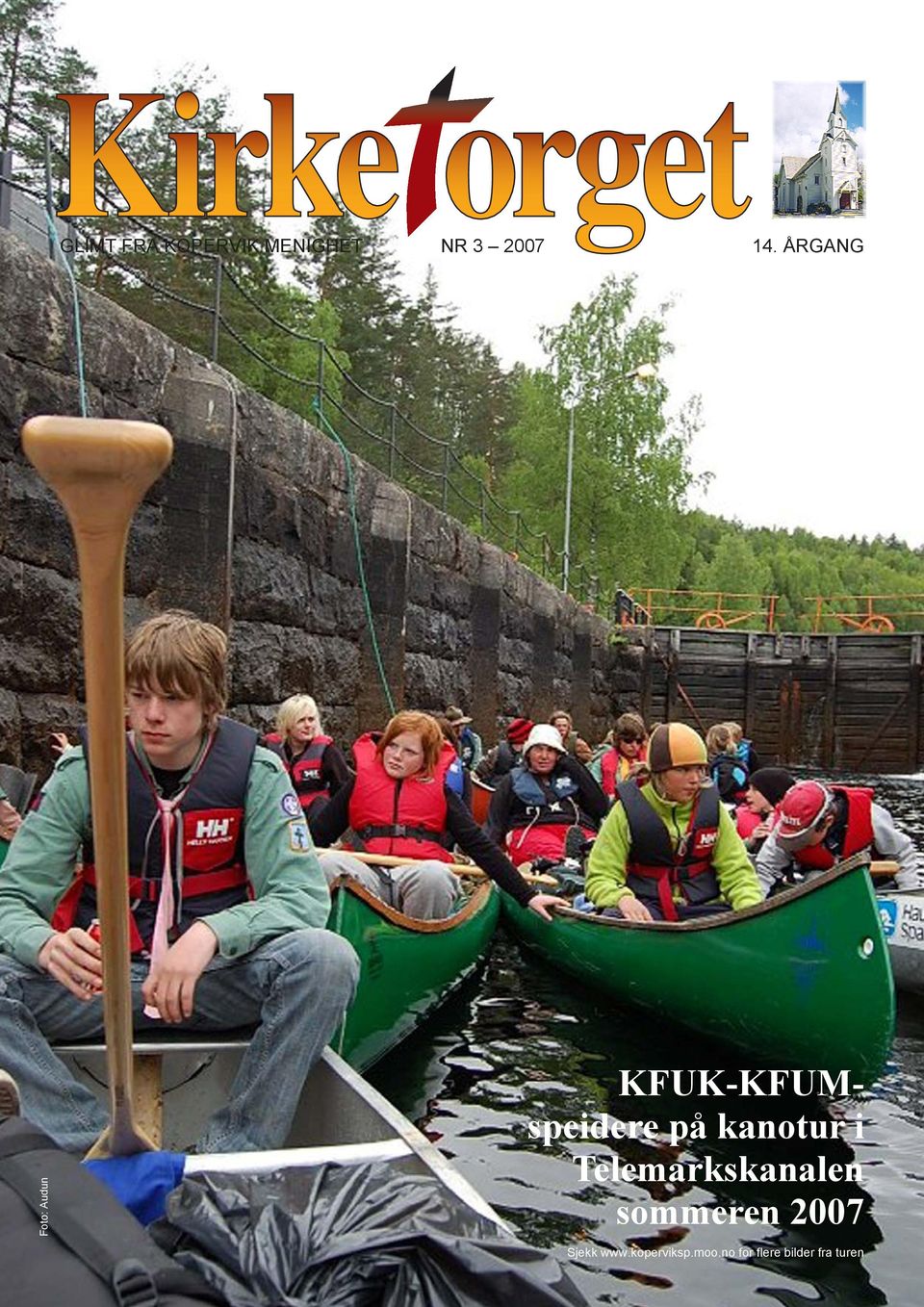 kanotur i Telemarkskanalen sommeren 2007